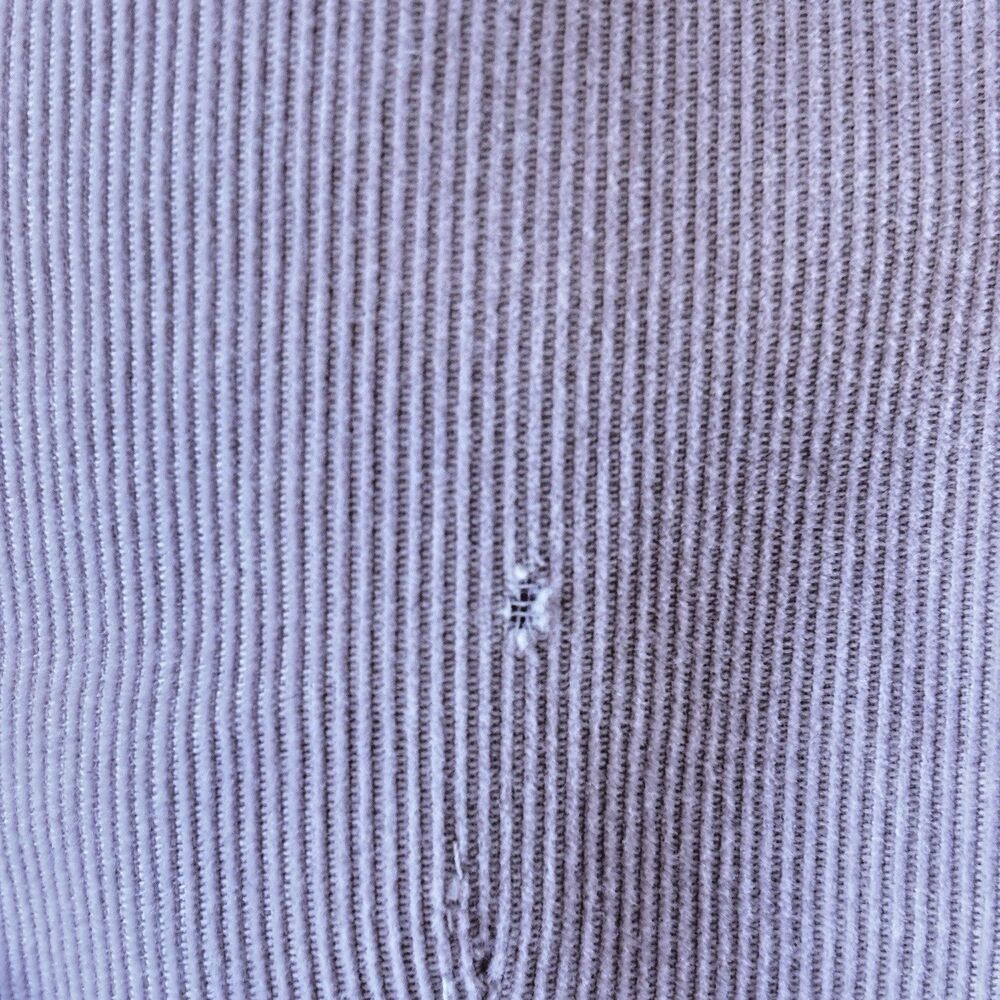 100% Cotton Harve Benard Corduroy Button-Up Shirt Light Pink Women’s M - Picture 8 of 8